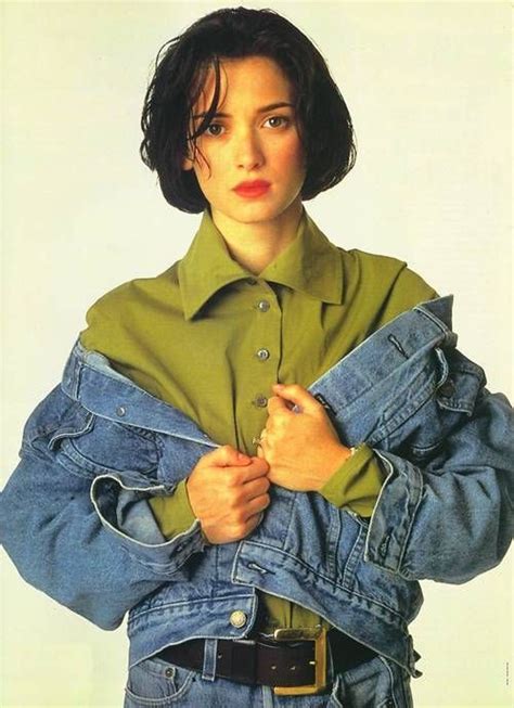 winona ryder shirt|winona ryder 90s styles.